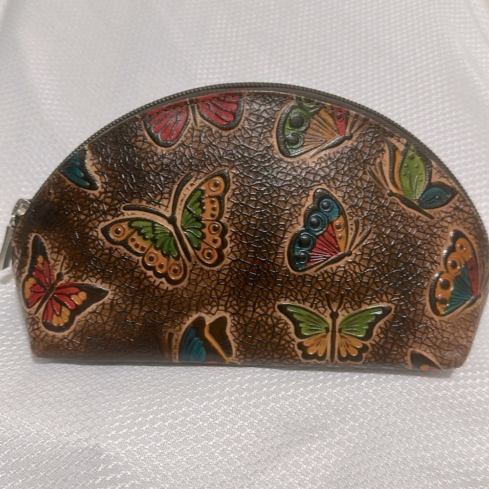 NWOT Multicolor Butterfly Case or Pouch.